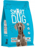 SMART DOG 800гр. сухой корм для взрослых собак всех пород с лососем и рисом