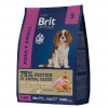 Brit Premium Dog Adult Small 1кг. корм для взрослых собак мелких пород с курицей