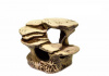 Грот "Остров черепах", керамика, 12х9х12см.