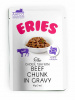 Pettric ERIES Beef 85гр. влажный корм для кошек с говядиной, курицей и тунцом, кусочки в соусе