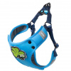 JOYSER Шлейка мягкая для собак Walk Mood Harness, размер L, голубая (шея 56, грудь 59-71см).