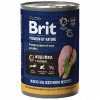 Brit Premium Dog 410гр. консервированный корм для собак всех пород с чувствительным пищеварением с индейкой и тыквой