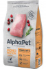 AlphaPet MONOPROTEIN Adult 400гр. сухой корм для взрослых кошек, индейка