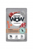 AlphaPet WOW Superpremium влажный консервированный корм для собак с чувствительным пищеварением, ягненок и тушеная морковь нежные ломтики в соусе￼, 85гр.