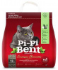 Pi-Pi Bent "Сенсация свежести" наполнитель комкующийся для кошек, 12л.