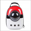 Pet Fashion Рюкзак-переноска с иллюминатором, бело-красный, 32х29х42см.