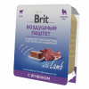 Brit Premium 100гр. Sensitive Mini воздушный паштет с ягненком для взрослых собак мини пород с чувствительным пищеварением