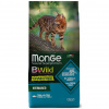 Monge Cat BWild GRAIN FREE Sterilised 1,5кг. беззерновой корм для стерилизованных кошек, тунец