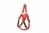 Дарэлл Шлейка синтетическая "ЕВРО" с мягкой подкладкой быстросъемная, размер.L, 25мм, шея 65-70см, грудь 66-73см, красный