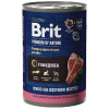 Brit Premium Dog 410гр. консервированный корм для собак всех пород с говядиной