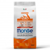 Monge Dog Monoprotein Puppy & Junior Duck 2,5кг. корм для щенков всех пород, утка с рисом и картофелем
