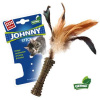 GiGwi Johnny Stick Кошачья мята прессованая с перьями для кошек, 8/18см.