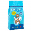KikiKat супер-белый комкующийся бентонитовый наполнитель супер-белый для кошачьего туалета, 5л.