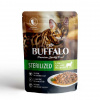 Mr. BUFFALO Sterilized влажный корм для стерилизованных кошек, ягненок в соусе, 85гр.