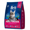 Brit Premium Cat Adult Chicken 2кг. корм для взрослых кошек, курица