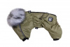 LionPets Комбинезон Nice-Style SLP121L, оливковый, девочка, спина 30см.