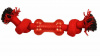 Triol Игрушка для собак "Веревка-канат, 2 узла и кость", 240мм.