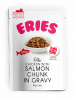 Pettric ERIES Salmon 85гр. влажный корм для кошек с лососем и курицей, кусочки в соусе
