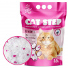 Cat Step Arctic Pink Наполнитель силикагелевый для кошек, 3,8л.