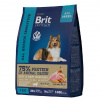 Brit Premium Dog Sensitive 3кг. корм для взрослых собак всех пород с ягненком и индейкой