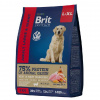 Brit Premium Dog Adult Large & Giant 15кг. корм для собак крупных и гигантских пород, курица