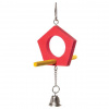 Triol "Качели-домик" игрушка для птиц, 175/205х125мм.
