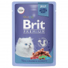 Brit Premium 85гр. Kitten корм для котят, телятина с морковью в желе