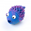 Mr.Kranch Игрушка для собак "Рыба-ёрш" не ароматизированная, разноцветная, 12см.