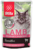 Blitz Sensitive Lamb & Turkey 85гр. корм для взрослых кошек ягненок с индейкой, кусочки в желе