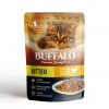 Mr. BUFFALO Kitten влажный корм для котят, цыпленок в соусе, 85гр.