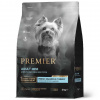 PREMIER DOG Fresh Salmon&Turkey ADULT MINI 3кг. корм для взрослых собак мелких пород с чувствительной кожей и шерстью или склонных к аллергии, лосось с индейкой