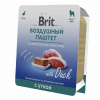 Brit Premium 100гр. Adult Mini воздушный паштет с уткой для взрослых собак мини пород