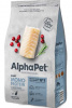 AlphaPet MONOPROTEIN Adult 400гр. сухой корм для взрослых кошек, белая рыба