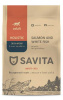 SAVITA Adult SALMON & WHITE FISH 400гр. беззерновой корм для взрослых кошек с лососем и белой рыбой