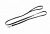 Дарэлл Поводок синтетический "ЕВРО" 10мм, длина 120см, черный