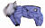 LionPets Комбинезон Nice-Style KLP120XL, серо-голубой, мальчик, спина 35см.