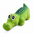 Triol LT234 Игрушка для собак "Крокодильчик", латекс, 200мм.