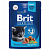 Brit Premium 85гр. Kitten корм для котят, цыпленок в соусе