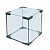 Аквариум куб, 16л., 25х25х25см.