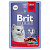 Brit Premium 85гр. Adult корм для стерилизованных кошек, мясное ассорти с потрошками в желе