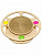 GoSi Игровой трек для кошек "Круг" с шариками c когтеточкой, 28см.