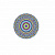 PerseiLine Матрас круглый с иллюзией дизайн №2 M, 47х6см.